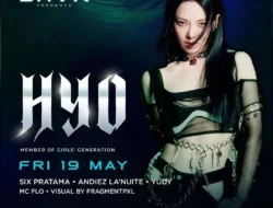 DJ Hyo dari Girl’s Generation akan tampil di Colosseum Jakarta
