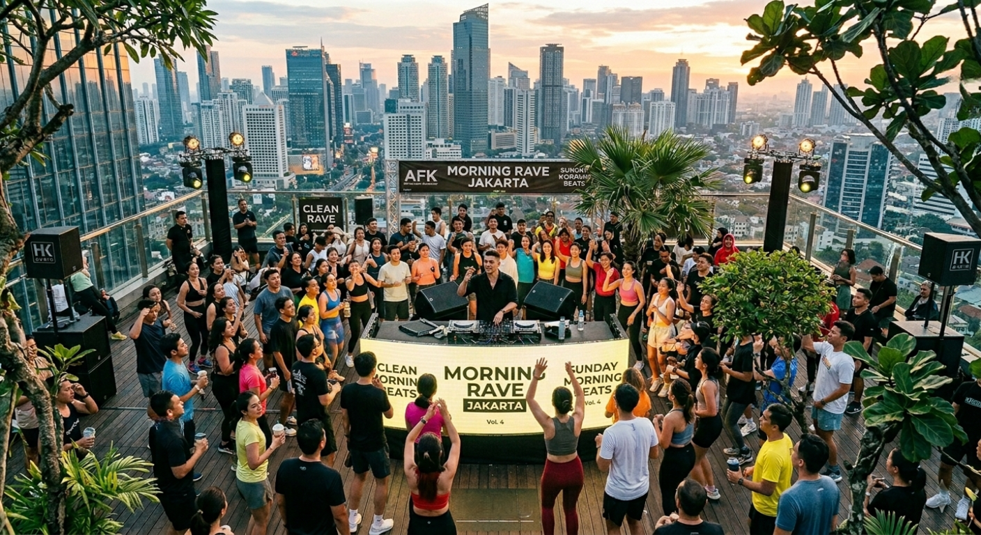 morning rave jakarta