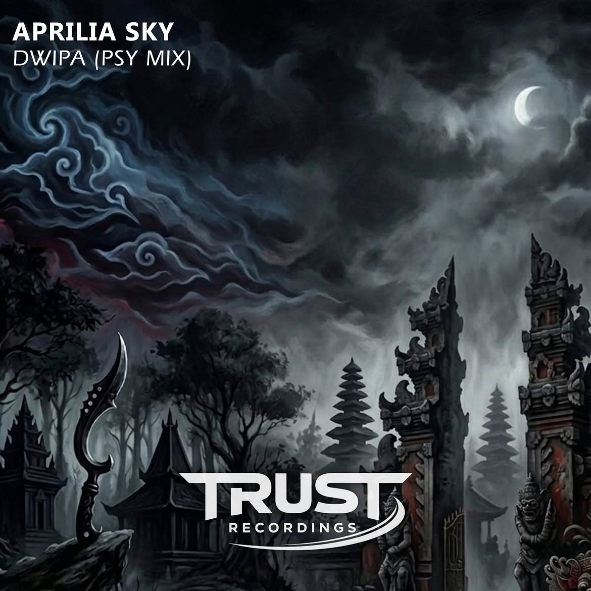 @apriliaskymusic makes her debut on Trust Recordings with “Dwipa.” In Sanskrit